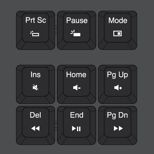 special keys - कंप्यूटर के इनपुट डिवाइस (Input Devices)