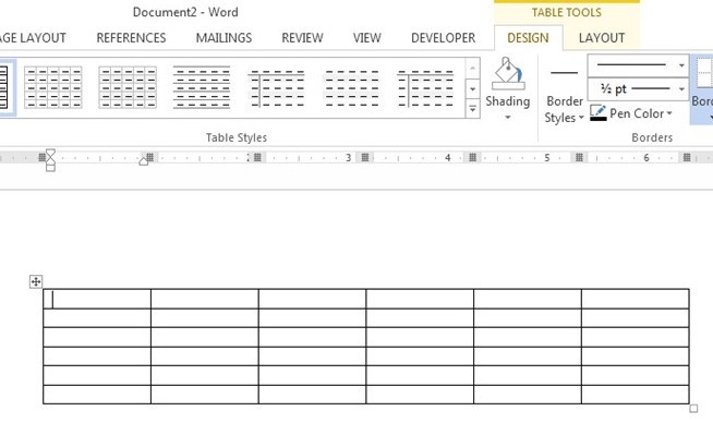 Slide43 - How to Insert Table in MS Word