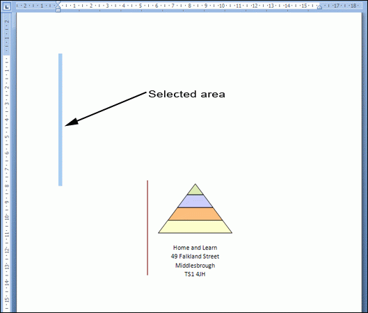 select top page - How to Insert Column in MS Word 2013